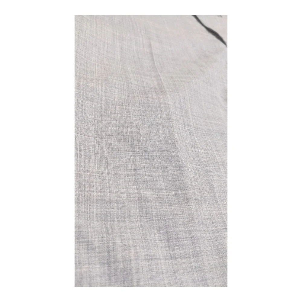 SUITSUPPLY Soho Turn‎ Up Trousers Men's UK 36 Pure Wool S120 Grey Dress Pants